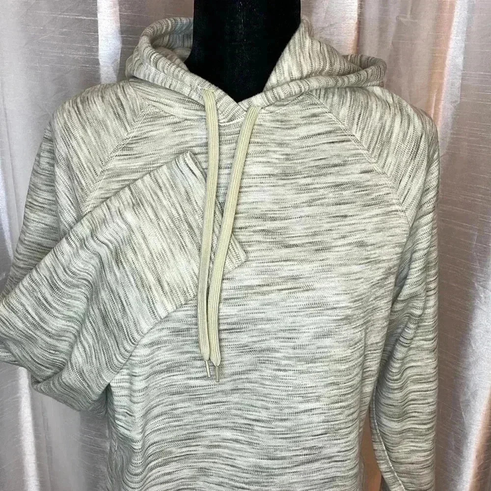 Cozy N.Y.L. Sport Women’s Xl Tan/Brown Heathered Pullover Hoodie